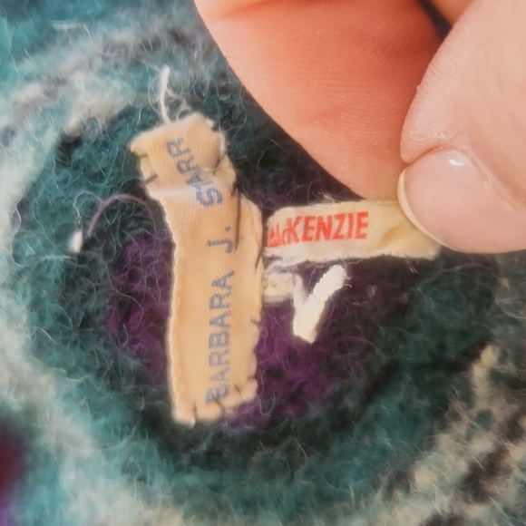 BARBARA  J STARR  VINTAGE WOOL BERET - Picture 8 of 10